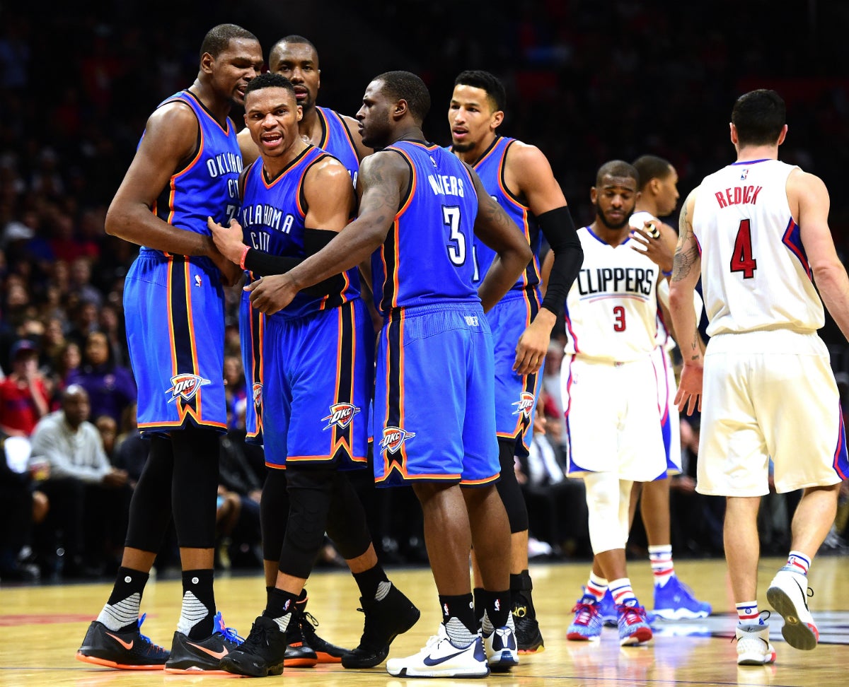 Durant acude al rescate de los Thunder contra los Clippers Durant acude al rescate de los Thunder contra los Clippers