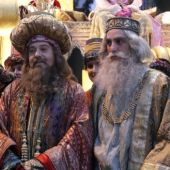 Los Reyes Magos en la Plaza de Cibeles