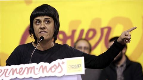 La n&uacute;mero dos de la CUP en el Parlament, Anna Gabriel