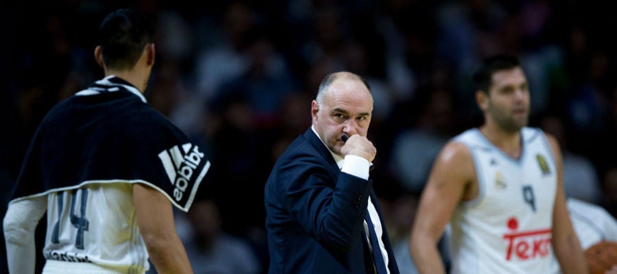 Pablo Laso, entrenador del Real Madrid Pablo Laso, entrenador del Real Madrid