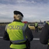 Oficiales de la policía austríaca