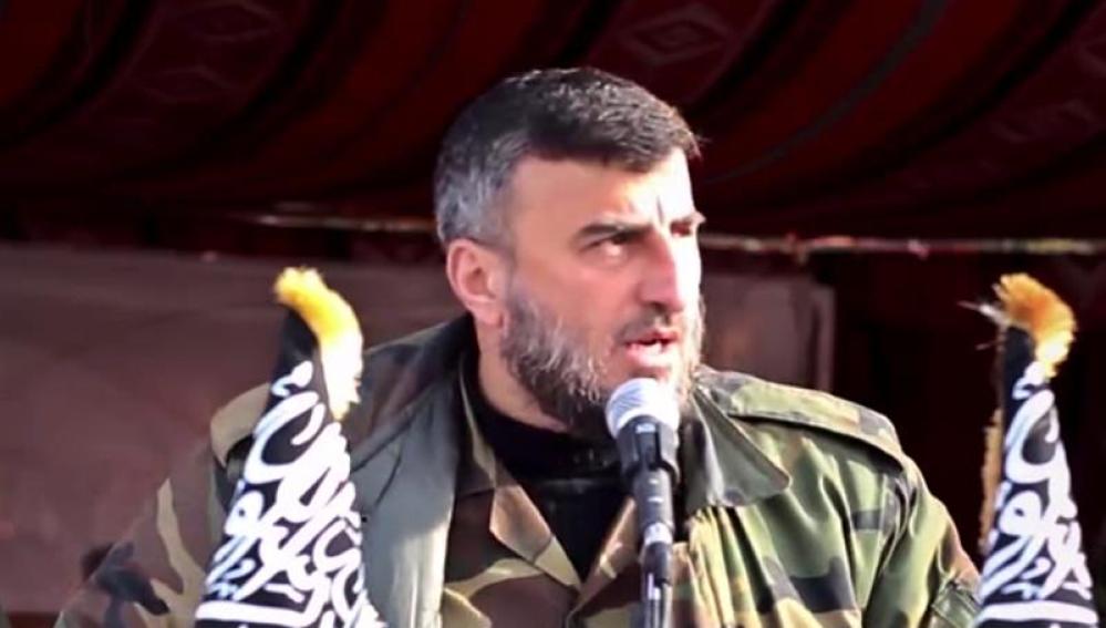 Zahran Alush, anterior líder del grupo rebelde sirio Ejército del Islam