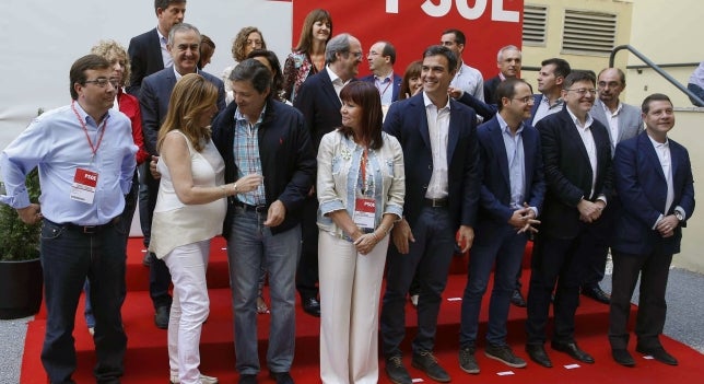 El Comité Federal del PSOE ratifica el pacto con C's sin Díaz, Page y Lambán en la votación El Comité Federal del PSOE ratifica el pacto con C's sin Díaz, Page y Lambán en la votación