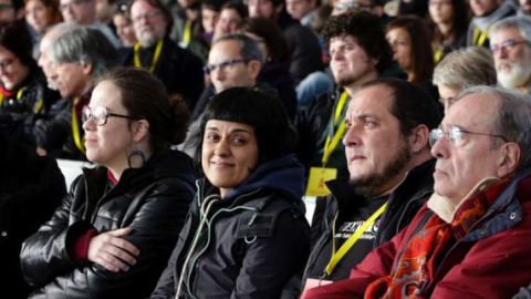 Votaci&oacute;n de la CUP sobre la investidura de Artur Mas