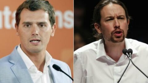 Albert Rivera y Pablo Iglesias