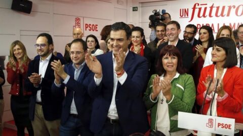 El l&iacute;der socialista, Pedro S&aacute;nchez