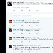 Los tweets de Sergi Guardiola