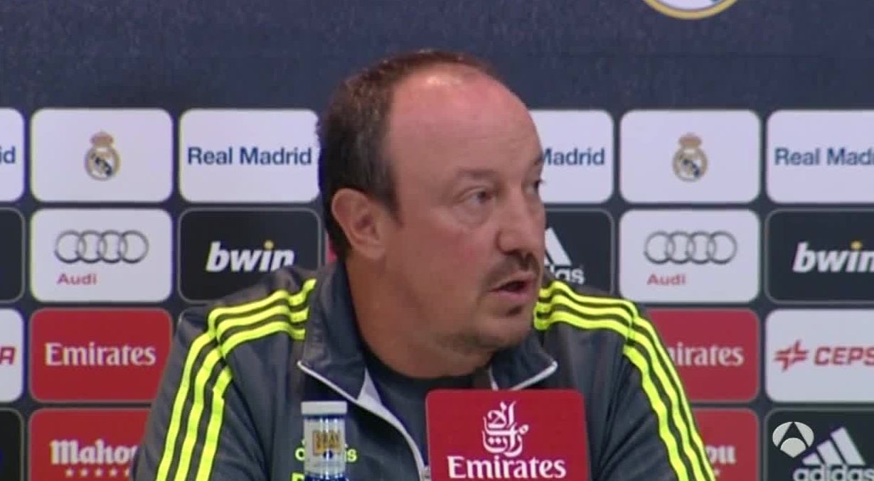 Rafa Benítez: "Hay una campaña contra Florentino y contra el Real Madrid" Rafa Benítez: "Hay una campaña contra Florentino y contra el Real Madrid"