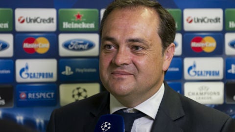 Jokin Aperribay, presidente de la Real Sociedad