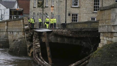 Viviendas sin electricidad en Irlanda del Norte y Escocia por el temporal