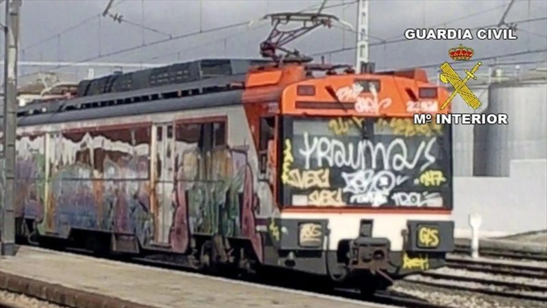 Desmantelados 17 grupos de grafiteros que causaron daños por 2 millones de euros