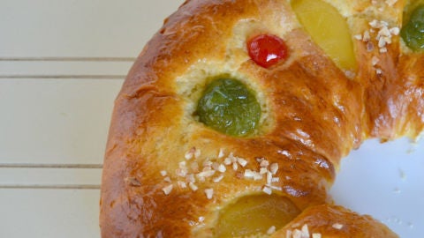 Rosc&oacute;n con fruta escarchada