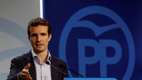  El vicesecretario de Comunicaci&oacute;n del Partido Popular, Pablo Casado