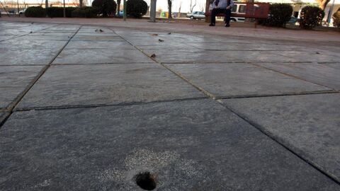 Fuente ornamental que ha dado positivo en al menos dos cepas de legionela