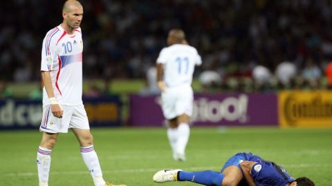 Cabezazo de Zidane a Materrazzi. 