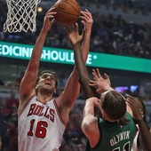 Pau Gasol en el partido contra los Celtics Pau Gasol en el partido contra los Celtics