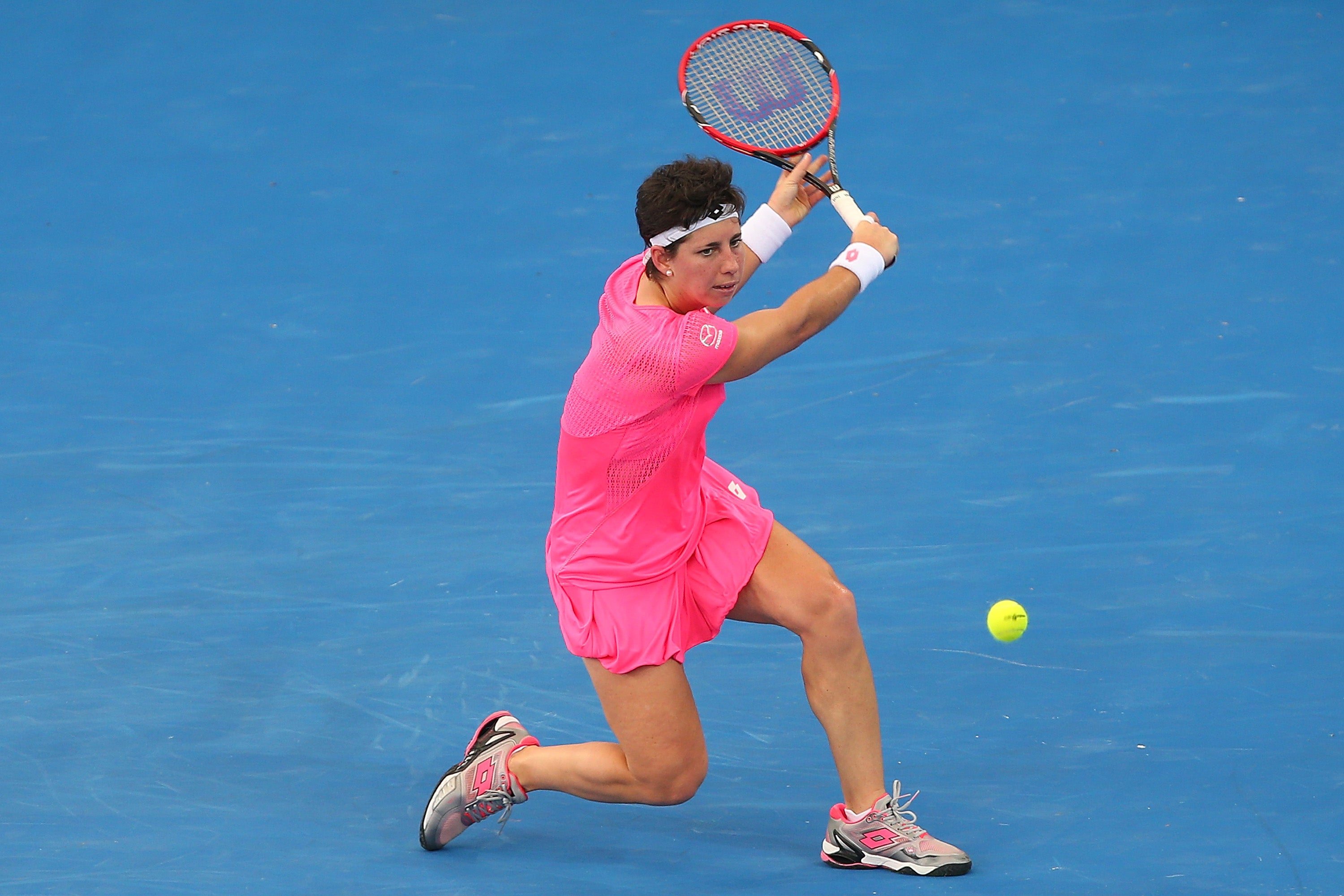 Carla Suárez pierde la semifinal ante la alemana Kerber por 6-2 y 6-3 Carla Suárez pierde la semifinal ante la alemana Kerber por 6-2 y 6-3