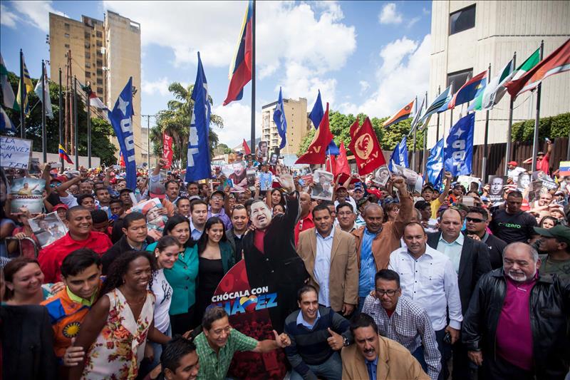 Las protestas de la oposición en Caracas se saldan con siete detenidos Las protestas de la oposición en Caracas se saldan con siete detenidos