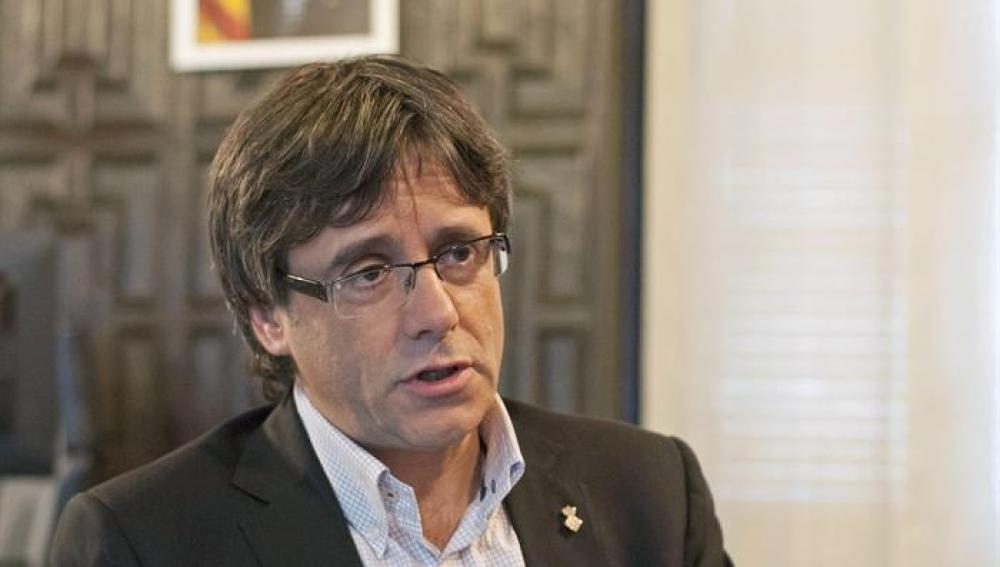 El alcalde de Girona y presidente de la AMI, Carles Puigdemont