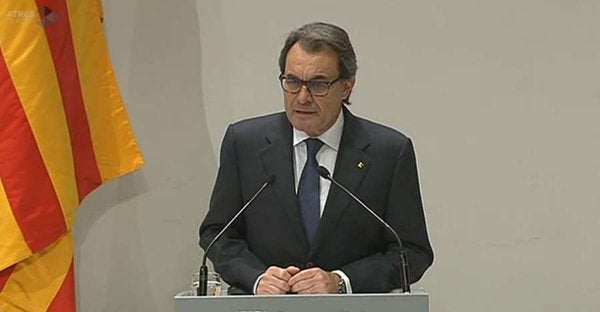 Mas dice que no deja la política y que no descarta ser candidato en el futuro Mas dice que no deja la política y que no descarta ser candidato en el futuro