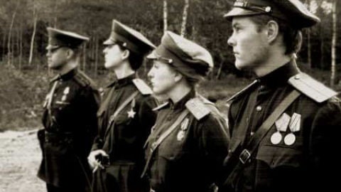 Soldados del NKVD