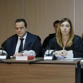  Los fiscales Anticorrupción Pedro Horrach y Ana Lamas al inicio esta mañana del juicio por el denominado Caso Nóos