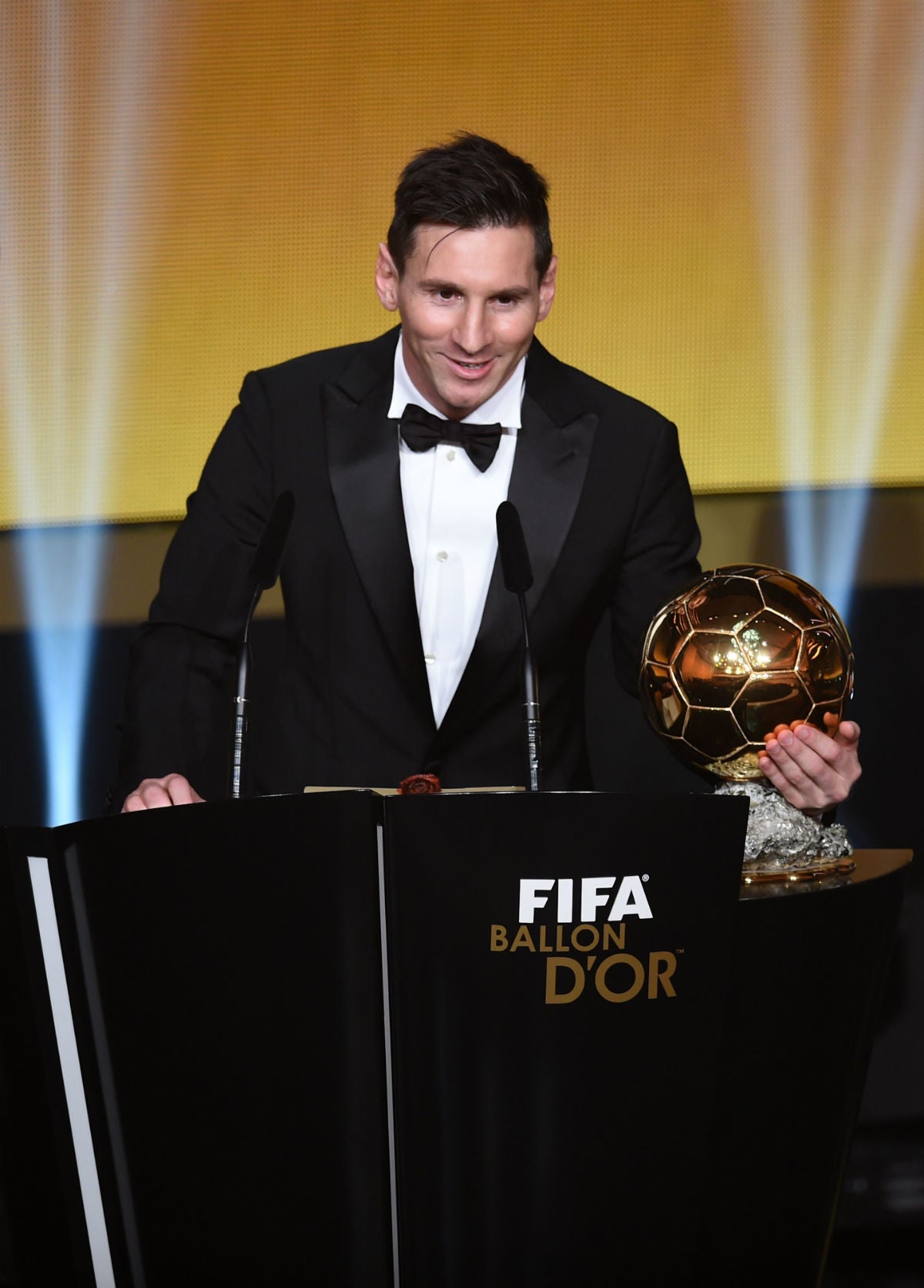 Messi gana su quinto Balón de Oro Messi gana su quinto Balón de Oro
