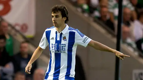 Rubén Pardo, jugador de la Real Sociedad Rubén Pardo, jugador de la Real Sociedad