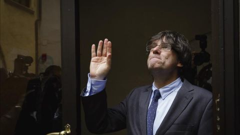 El presidente electo, Carles Puigdemont.