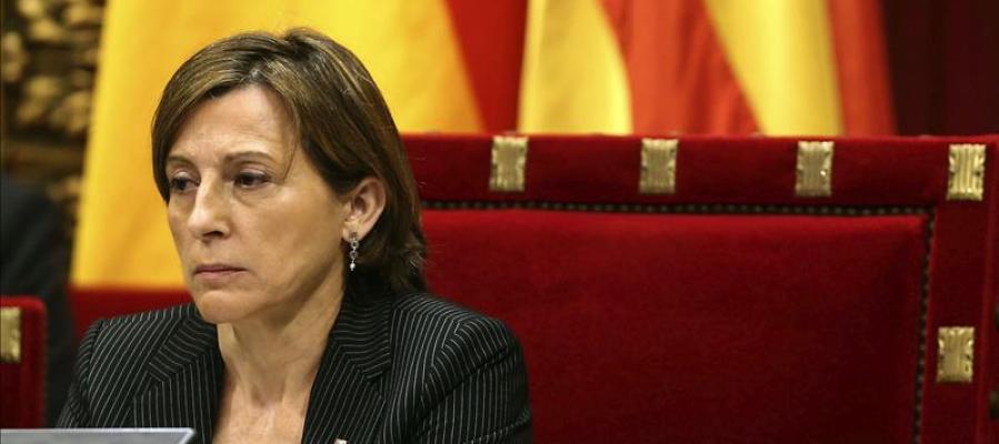 La presidenta del Parlament, Carme Forcadell La presidenta del Parlament, Carme Forcadell