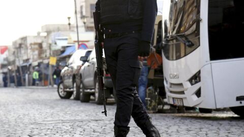 Un agente de la polic&iacute;a turca, en una imagen de archivo.