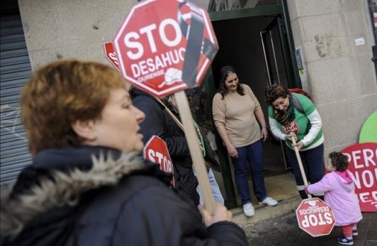 Los desahucios se redujeron un 6,4% en 2016, según el CGPJ Los desahucios se redujeron un 6,4% en 2016, según el CGPJ