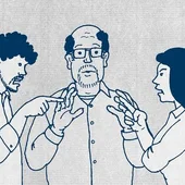 "Los conflictos pueden solucionarse hablando unos con otros con la ayuda de otras personas (mayores, asistentes...)" "Los conflictos pueden solucionarse hablando unos con otros con la ayuda de otras personas (mayores, asistentes...)"