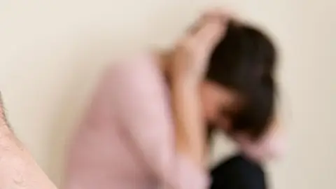 Recreación de una escena de maltrato Recreación de una escena de maltrato