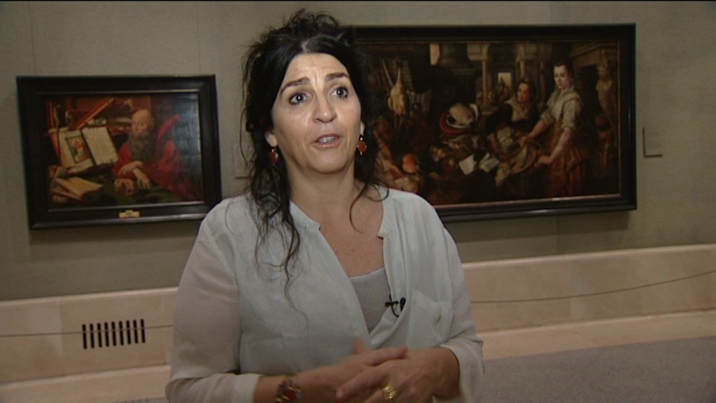 Lita Cabellut: "Si el talento no lo alimentas, la niña se hace grande y el talento se hace pequeño" Lita Cabellut: "Si el talento no lo alimentas, la niña se hace grande y el talento se hace pequeño"