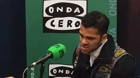 Dani Alves en Onda Cero Dani Alves en Onda Cero