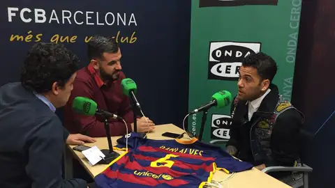 Dani Alves en Onda Cero Dani Alves en Onda Cero