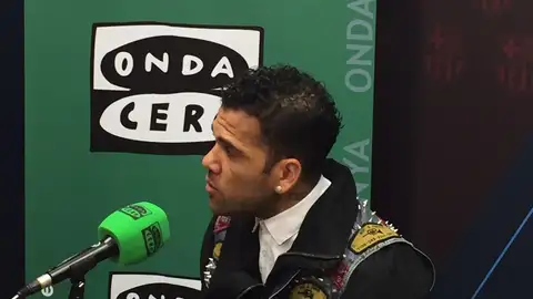 Dani Alves en Onda Cero Dani Alves en Onda Cero