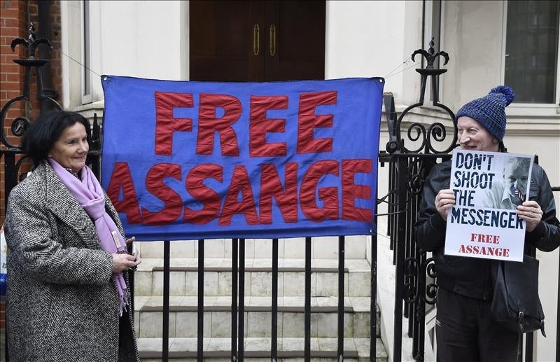 Reino Unido considera que la opinión de la ONU sobre Julian Assange "no cambia nada" Reino Unido considera que la opinión de la ONU sobre Julian Assange "no cambia nada"
