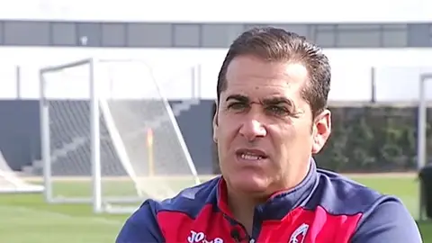 José Ramón Sandoval, técnico del Granada José Ramón Sandoval, técnico del Granada