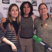 Marta Rivera de la cruz, Isabel Gemio y Rosario Pardo