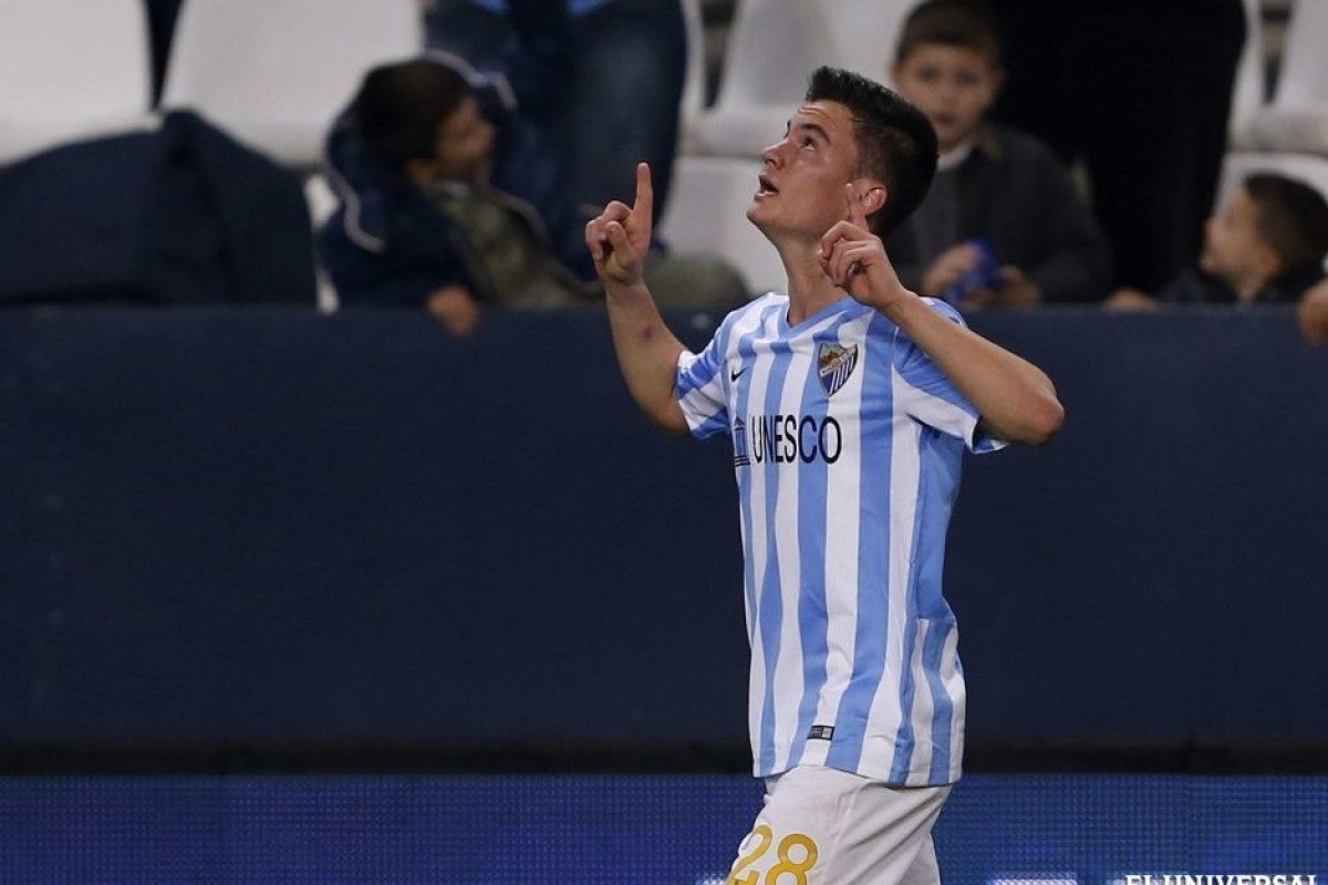 Juanpi lleva al Málaga a la victoria Juanpi lleva al Málaga a la victoria