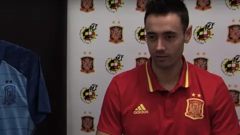 Paco Sedano, portero de la selección española de fútbol sala Paco Sedano, portero de la selección española de fútbol sala