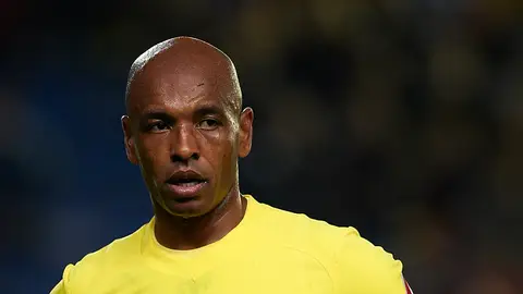 Marcos Senna, durante un partido con el Villarreal Marcos Senna, durante un partido con el Villarreal
