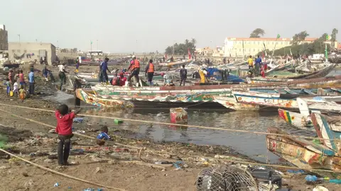 Puerto de Saint Louis. Senegal. Puerto de Saint Louis. Senegal.