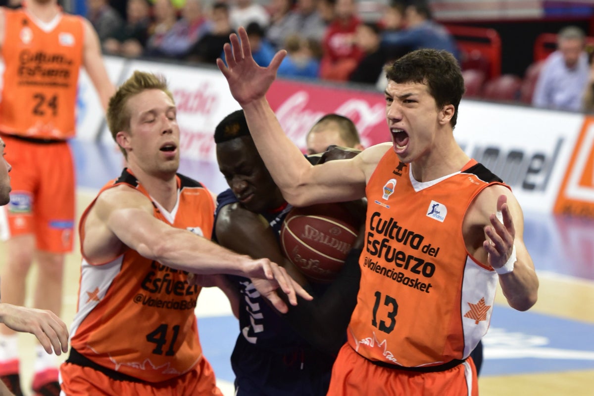 Baloncesto: El Valencia pierde la imbatibilidad en Liga Baloncesto: El Valencia pierde la imbatibilidad en Liga