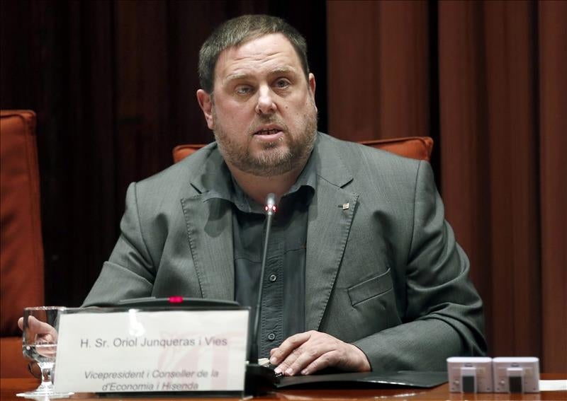 Junqueras afirma que la exigencia de Hacienda es "inaplicable" Junqueras afirma que la exigencia de Hacienda es "inaplicable"