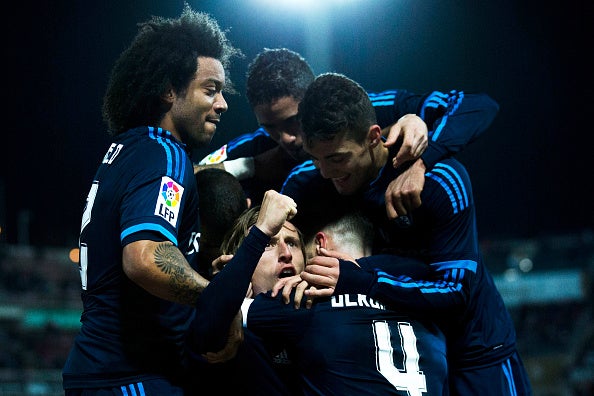 El Real Madrid no ganaba fuera de casa desde hace dos meses El Real Madrid no ganaba fuera de casa desde hace dos meses
