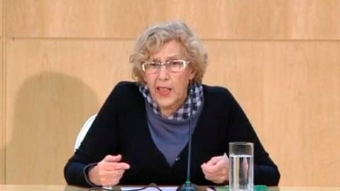 La alcaldesa de Madrid, Manuela Carmena