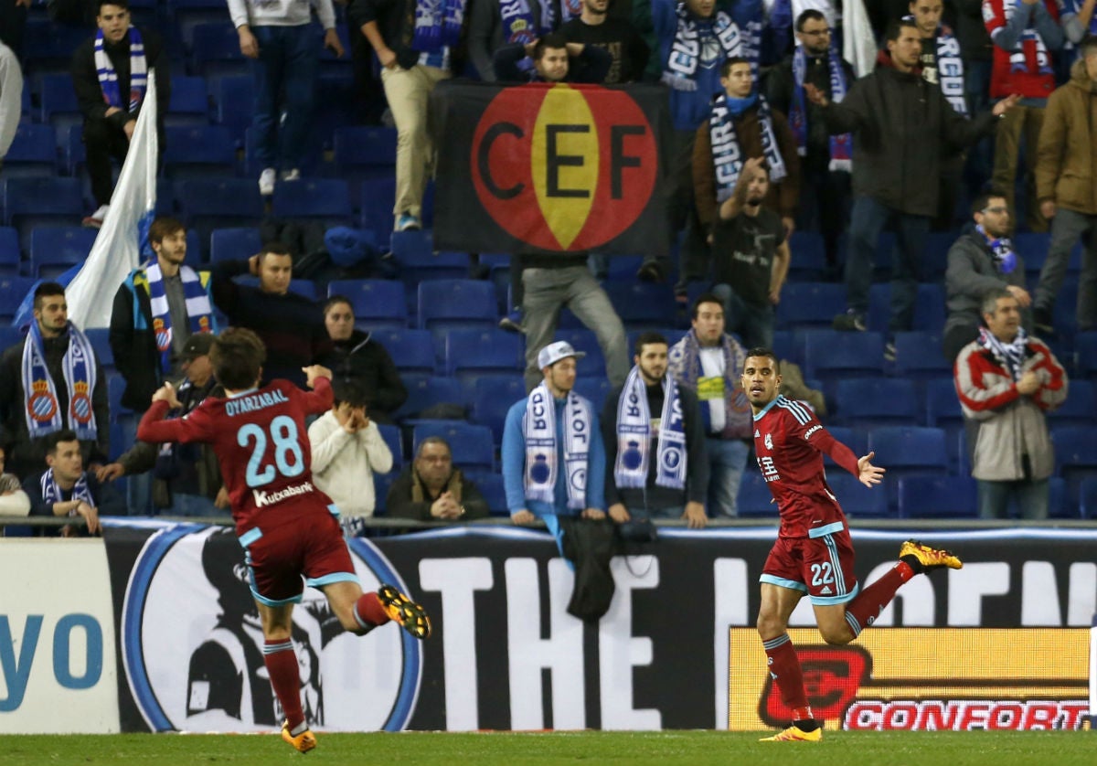 Manotazo de la Real Sociedad al Espanyol en Cornellá Manotazo de la Real Sociedad al Espanyol en Cornellá